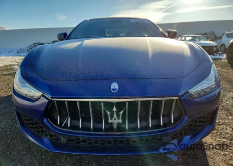2019 Maserati Ghibli S z USA, uszkodzony, nr VIN ZAM57YTA2K1319560